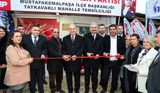 Tatkavaklı Mahallesi'nde CHP Yeni Temsilcilik Açılışı Gerçekleşti!