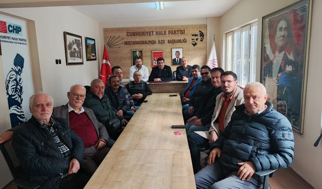 CHP İlçe Başkanı Gökhan Demir Yerel Basın İçin Kahvaltı Düzenledi