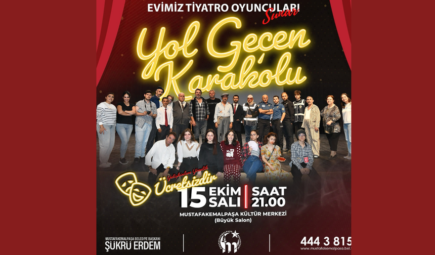 "Yol Geçen Karakolu" Mustafakemalpaşalılarla Buluşuyor