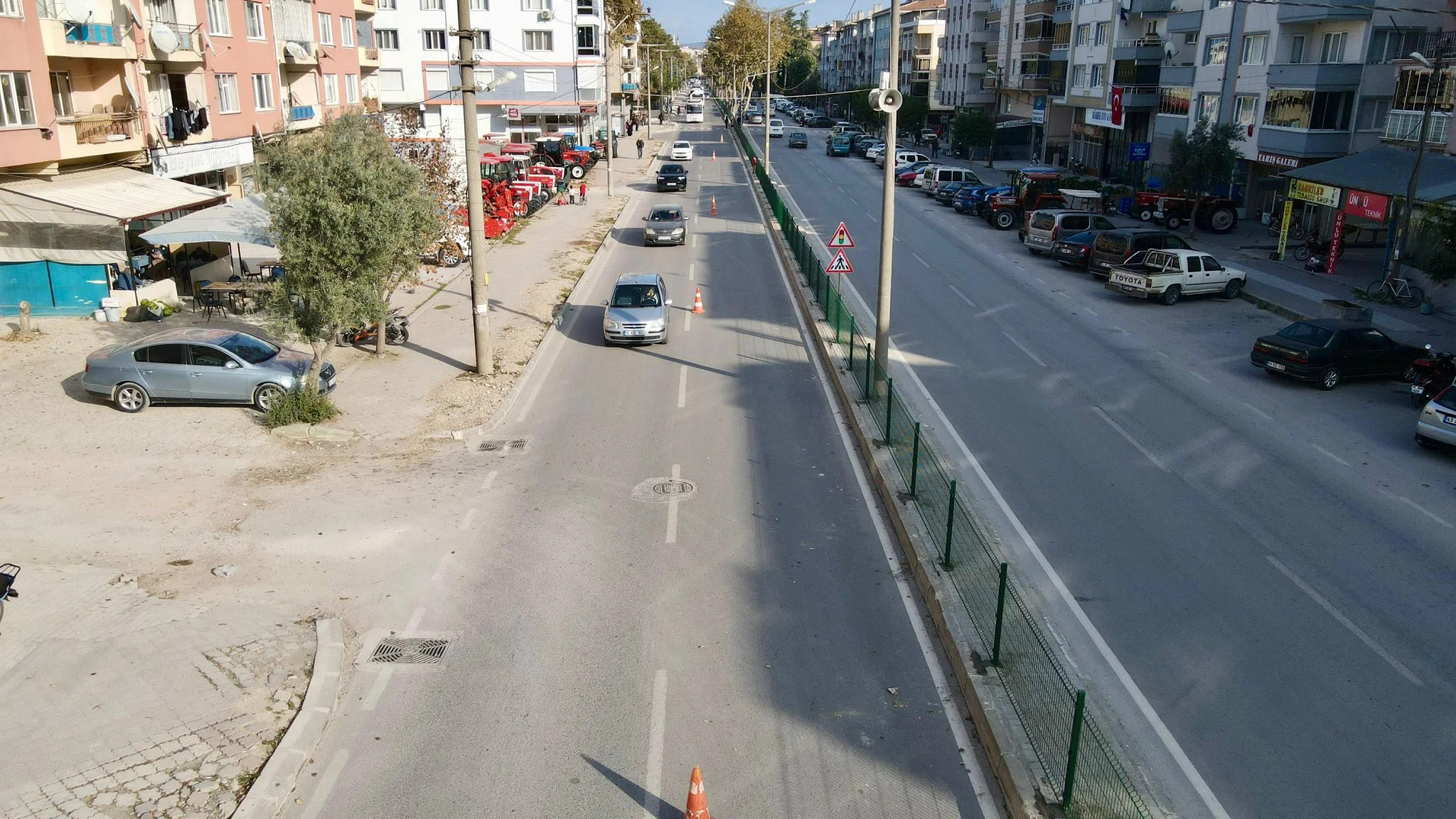 Baskan Sukru Erdem Duyurdu Fevzidede Caddesi Yenilendi