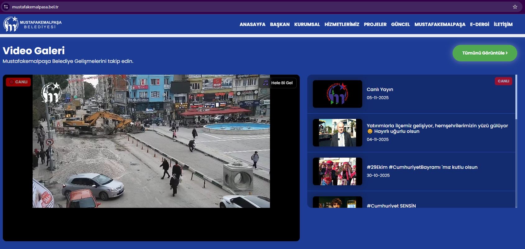 İlçeni̇n Nabzi Artik Di̇ji̇talde Atiyor